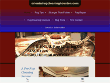 Tablet Screenshot of orientalrugcleaninghouston.com
